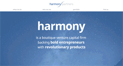 Desktop Screenshot of harmonyvp.com